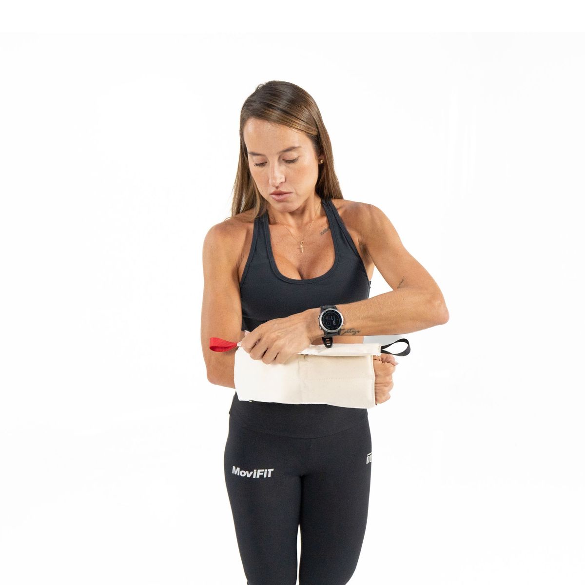 MOVIFIT - Paquete de Calor Húmedo Reutilizable para Fisioterapia y Recuperación Muscular 25 x 46 cm