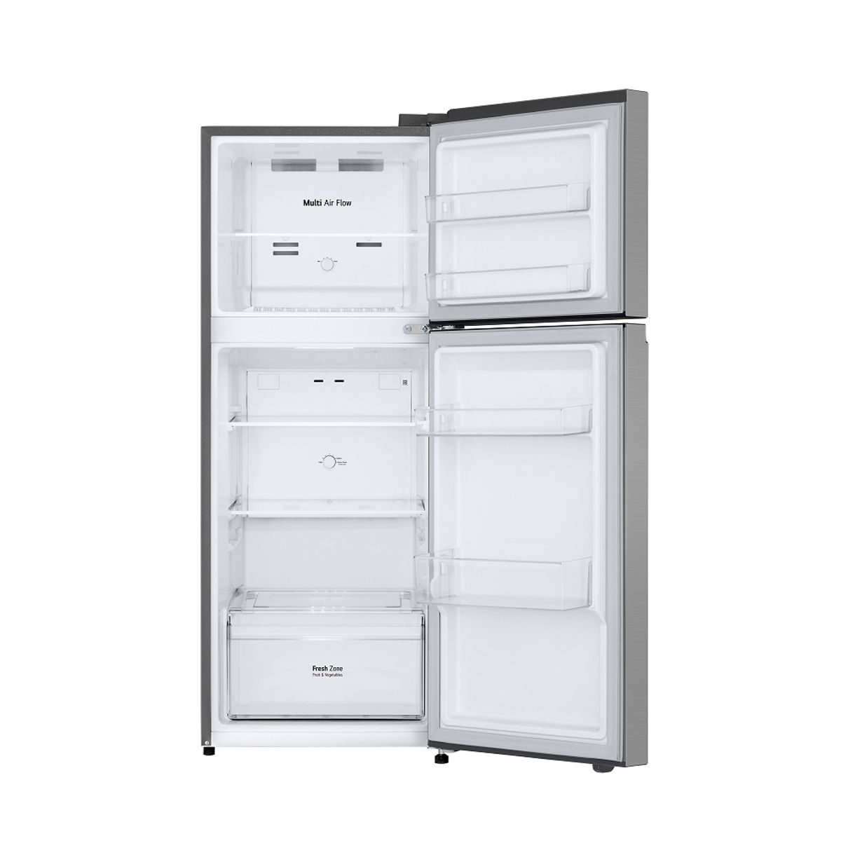 LG - Nevera LG Top Freezer 266 L No Frost Plateada VT26BPYAPYCCLM