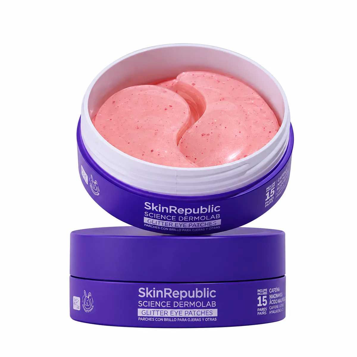 SKINREPUBLIC - SKINREPUBLIC Parches para Ojeras y Bolsas Hidrogel x 15 Pares