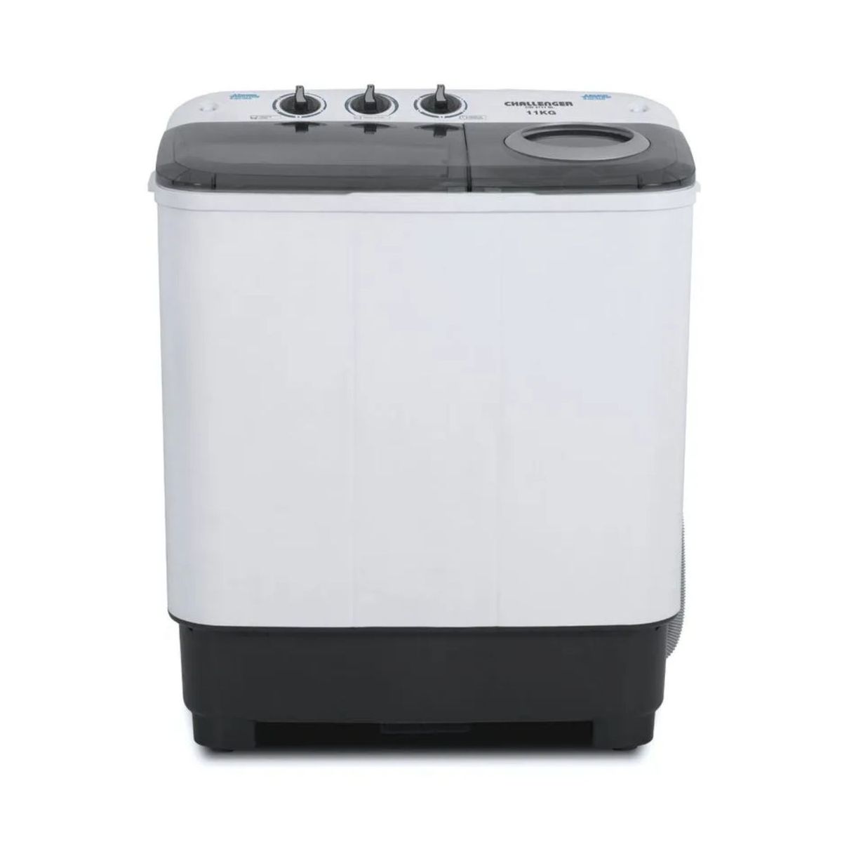 CHALLENGER - Lavadora CHALLENGER 11 kilos Semiautomatica CW-4711 Blanco