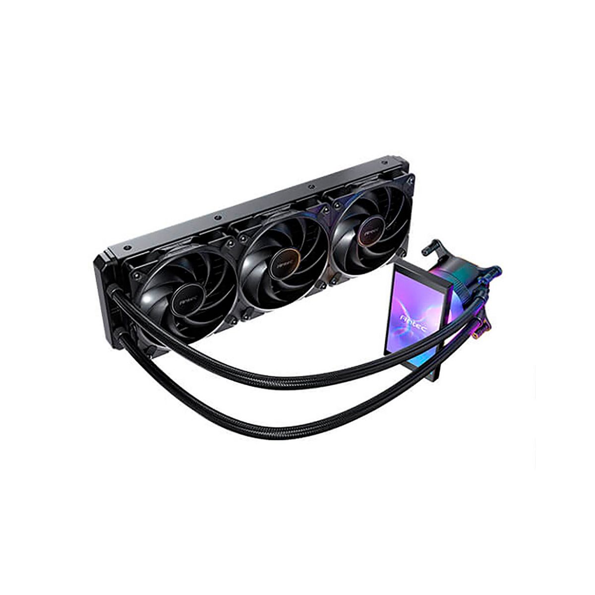 ANTEC - Refrigeración Líquida Gamer Antec VORTEX VIEW 360 Negro con Pantalla LCD de 5 Pulgadas