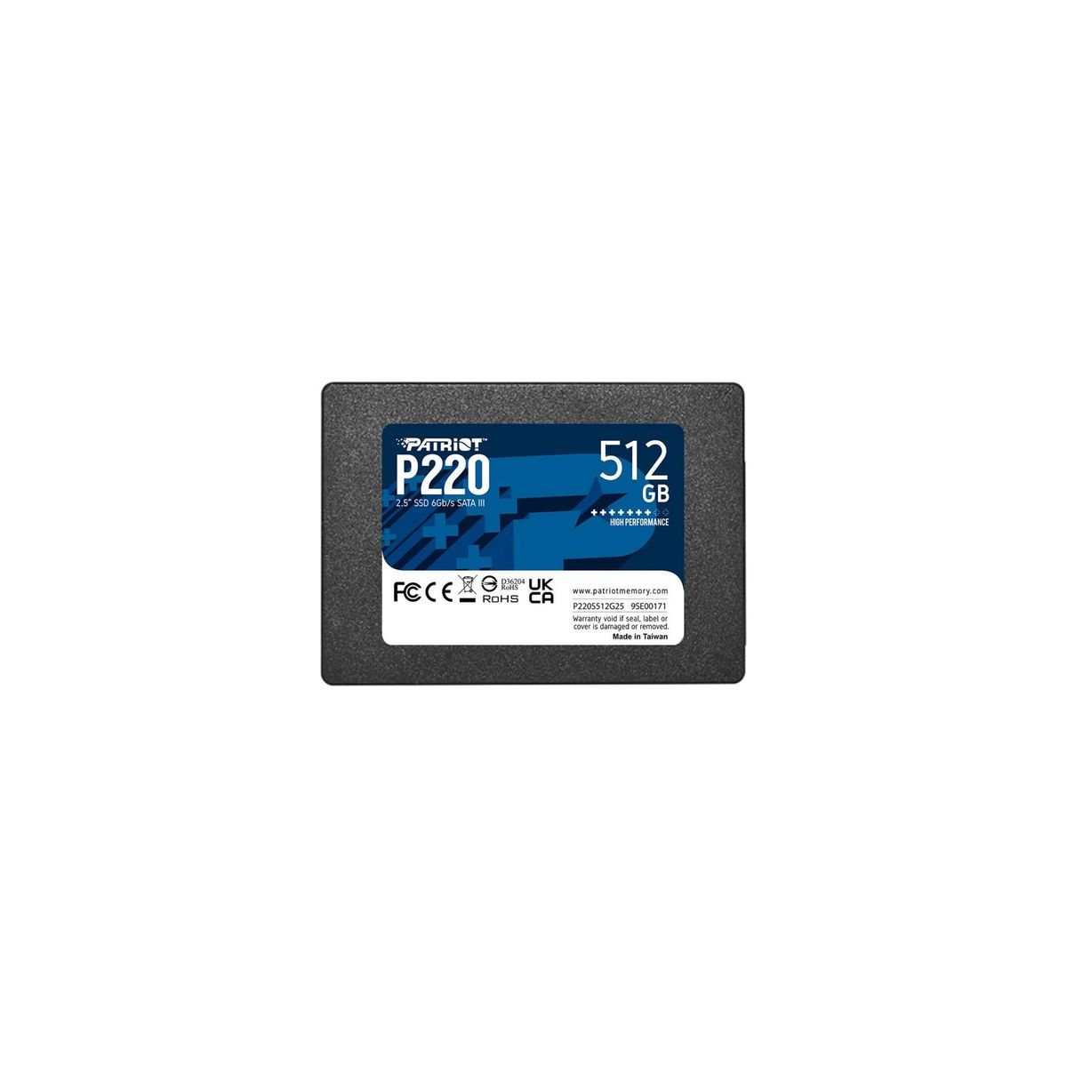 PATRIOT - Unidad de Estado Sólido PATRIOT P220 512GB SATA III Gran Rendimiento y Estabilidad Premium