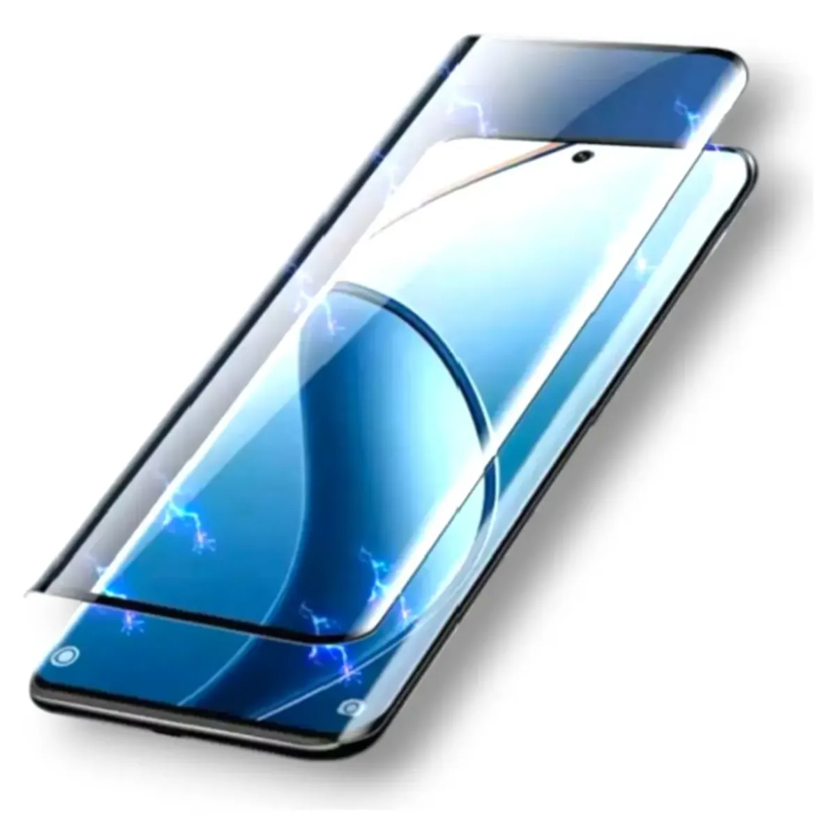 GENERICO - Protector De Pantalla Vidrio Curvo Fullcover Compatible con Infinix Hot 50 Pro Plus