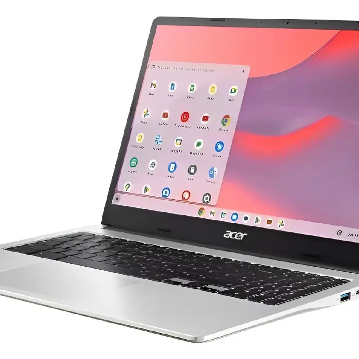ACER - Portátil Acer Chromebook 315 15.6" Full HD 64GB 4GB Ram Plata