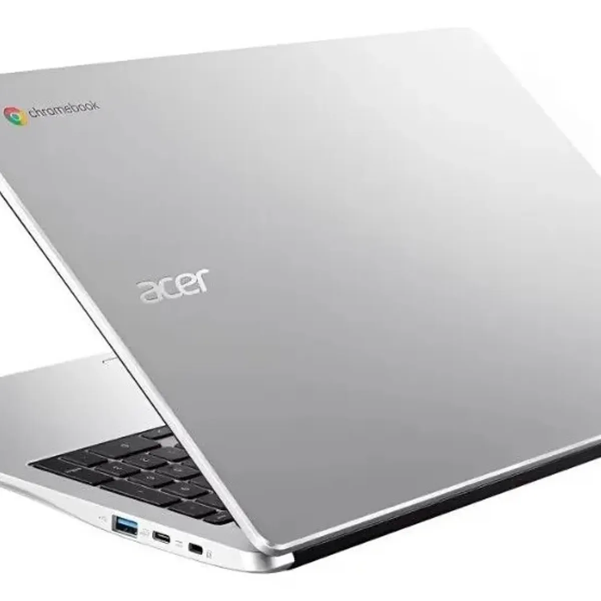 ACER - Portátil Acer Chromebook 315 15.6" Full HD 64GB 4GB Ram Plata
