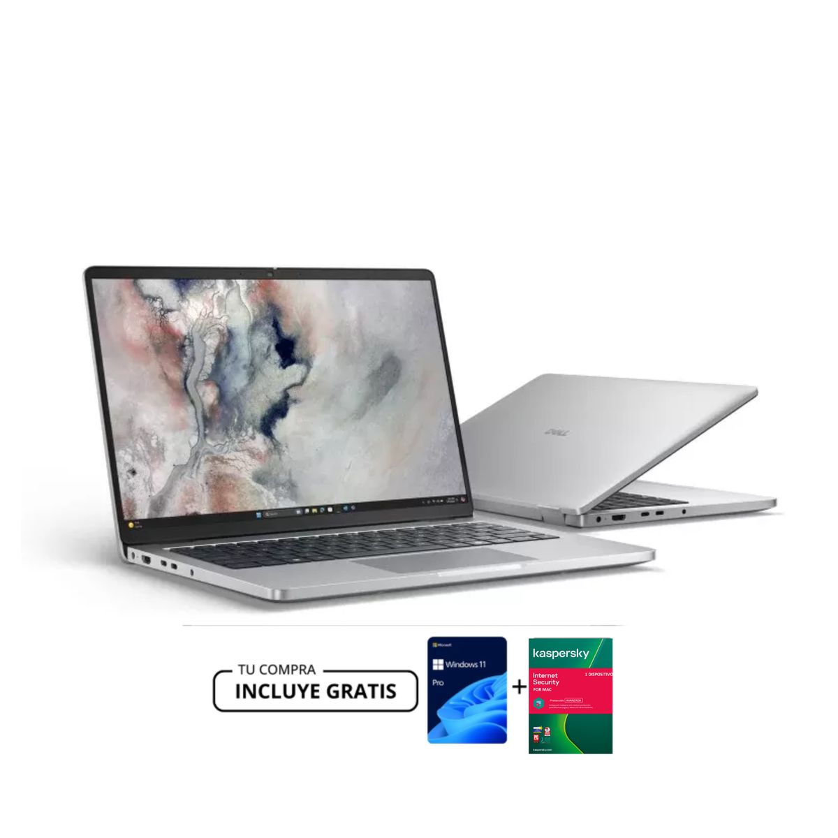 DELL - PORTATIL DELL PRO 14 PC14250 – INTEL CORE 5 120U, 24GB DDR5, SSD 512GB, 14" FHD, WINDOWS 11 PRO