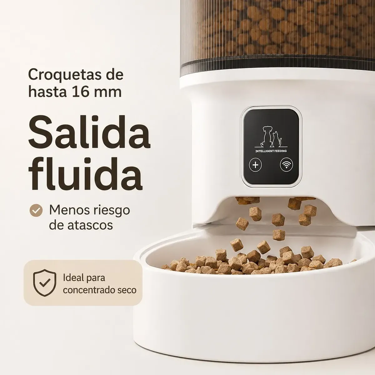 OEM - Comedero Alimentador automático  wifi inteligente para perros y gatos