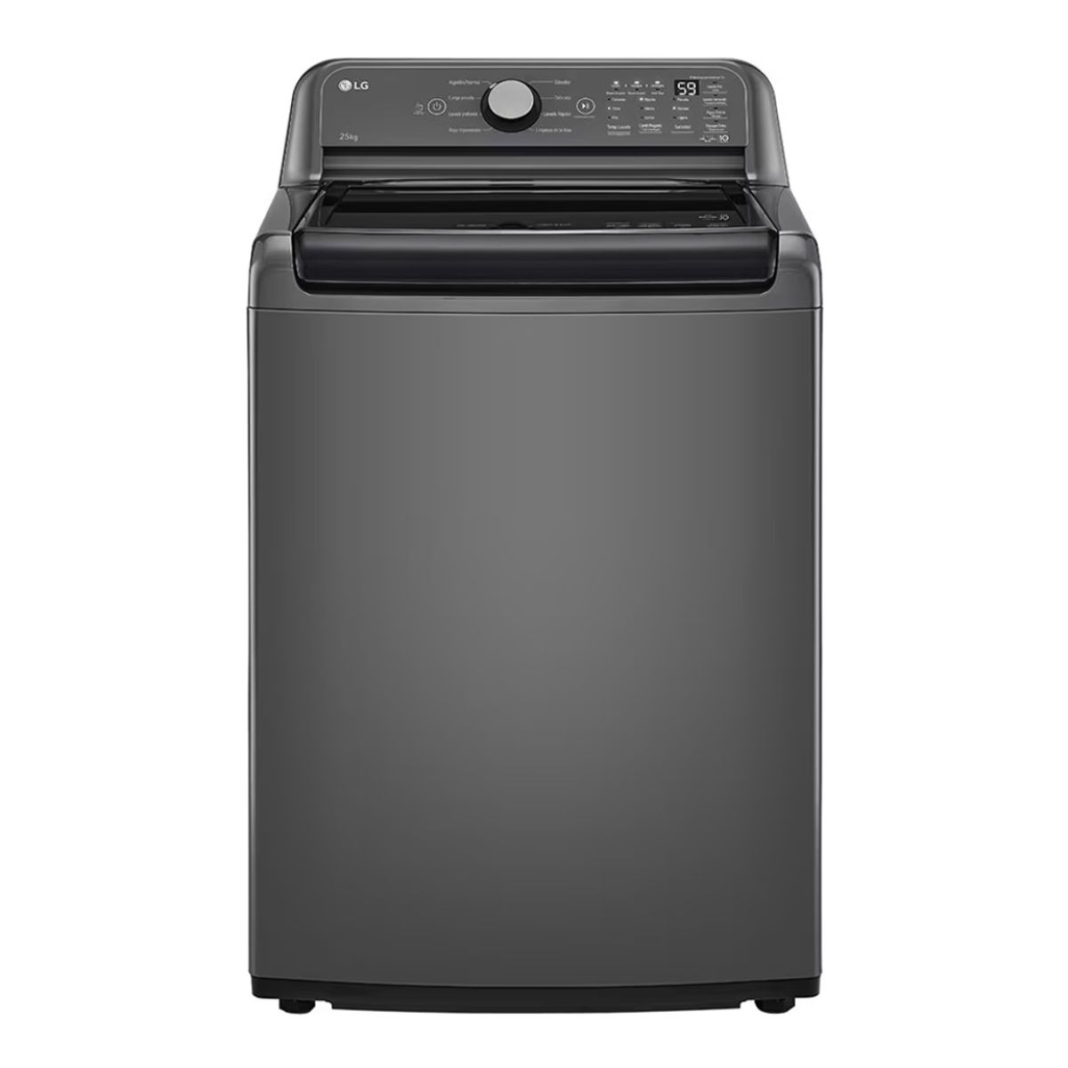LG - Lavadora LG Carga Superior 25 kg Inverter WT25MT6HK.ABMECOL