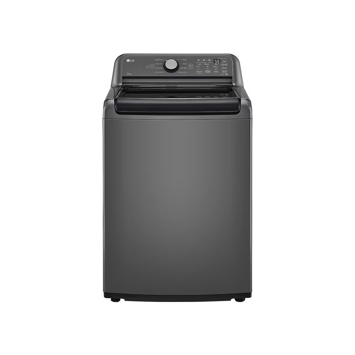 LG - Lavadora LG Carga Superior 25 kg Inverter WT25MT6HK.ABMECOL