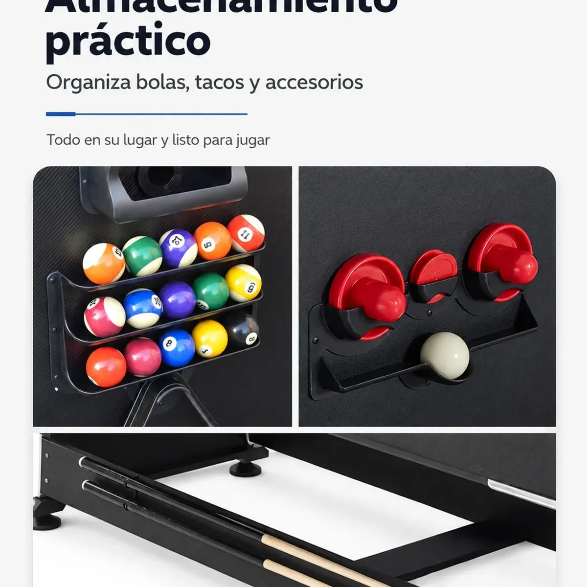 OEM - Mesa de Juegos Multifuncional 4 en 1 giratoria