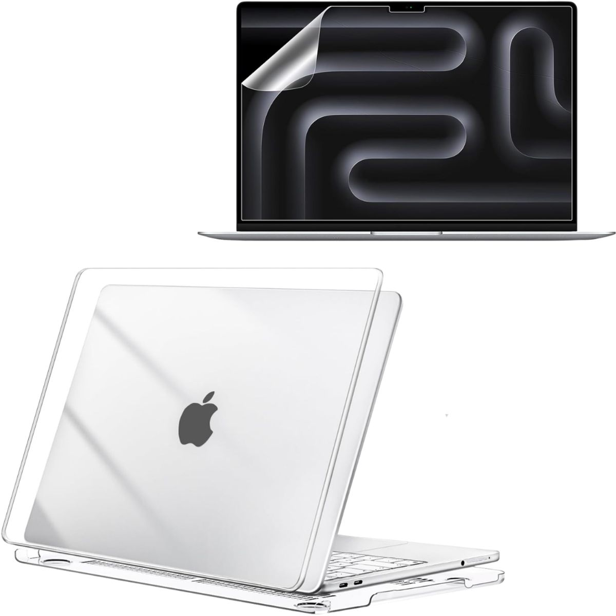 GENERICO - Carcasa + Screen + Funda Premium Azul Oscuro Para Macbook Neo A3404 2026