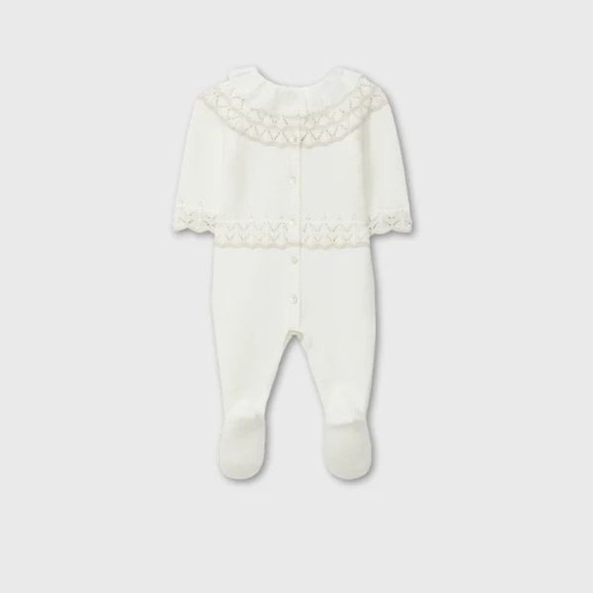 DR KID - Pijama Tricot Detalle Cuello Blanco Dr.Kid