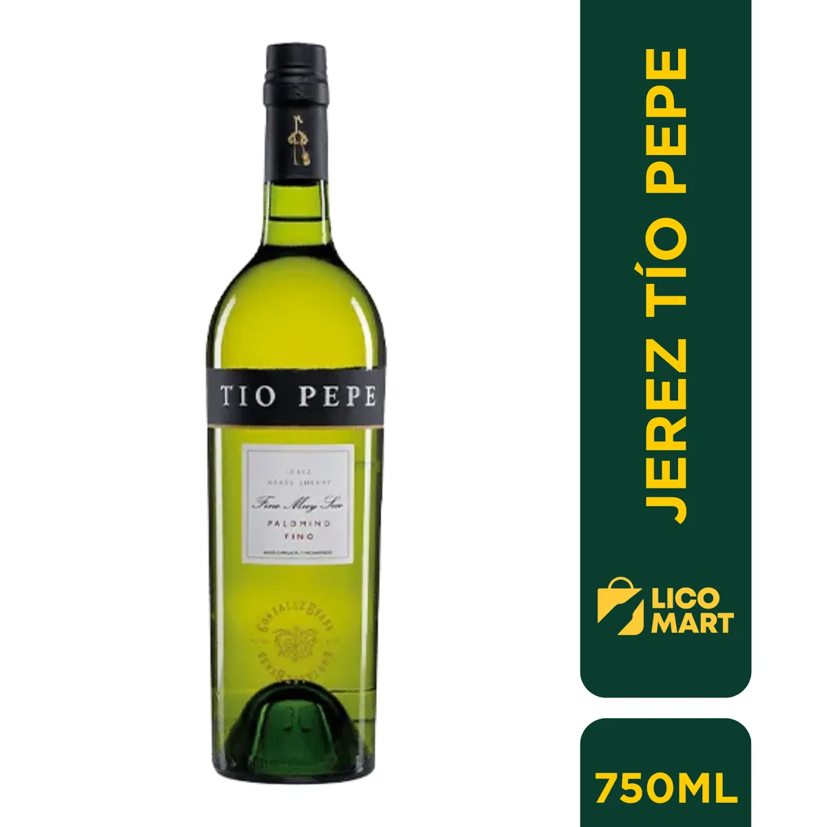 GENERICO - JEREZ TÍO PEPE 750 ML