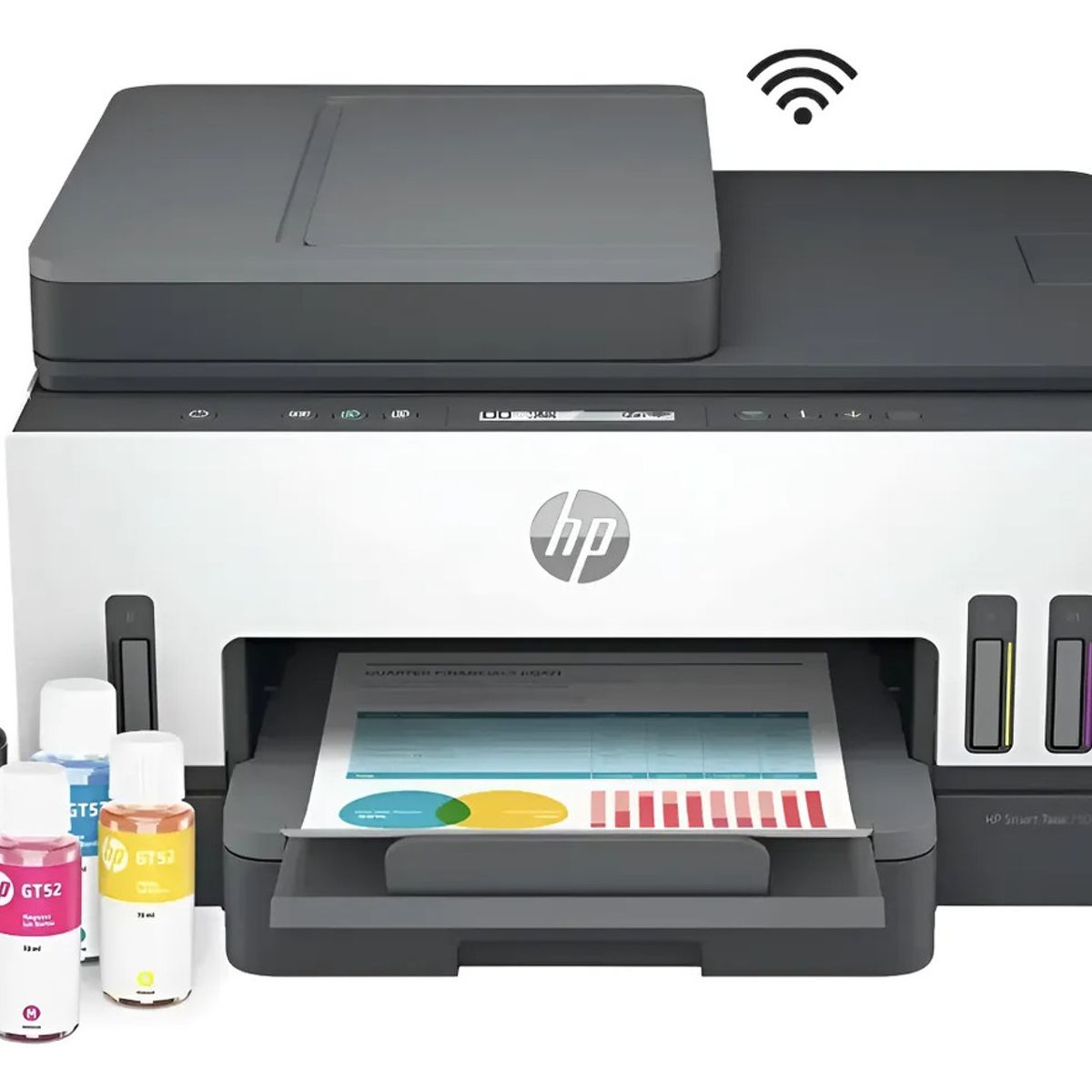 HP - Impresora Multifuncional Hp Smart Tank 750 Wifi Of - Blanco