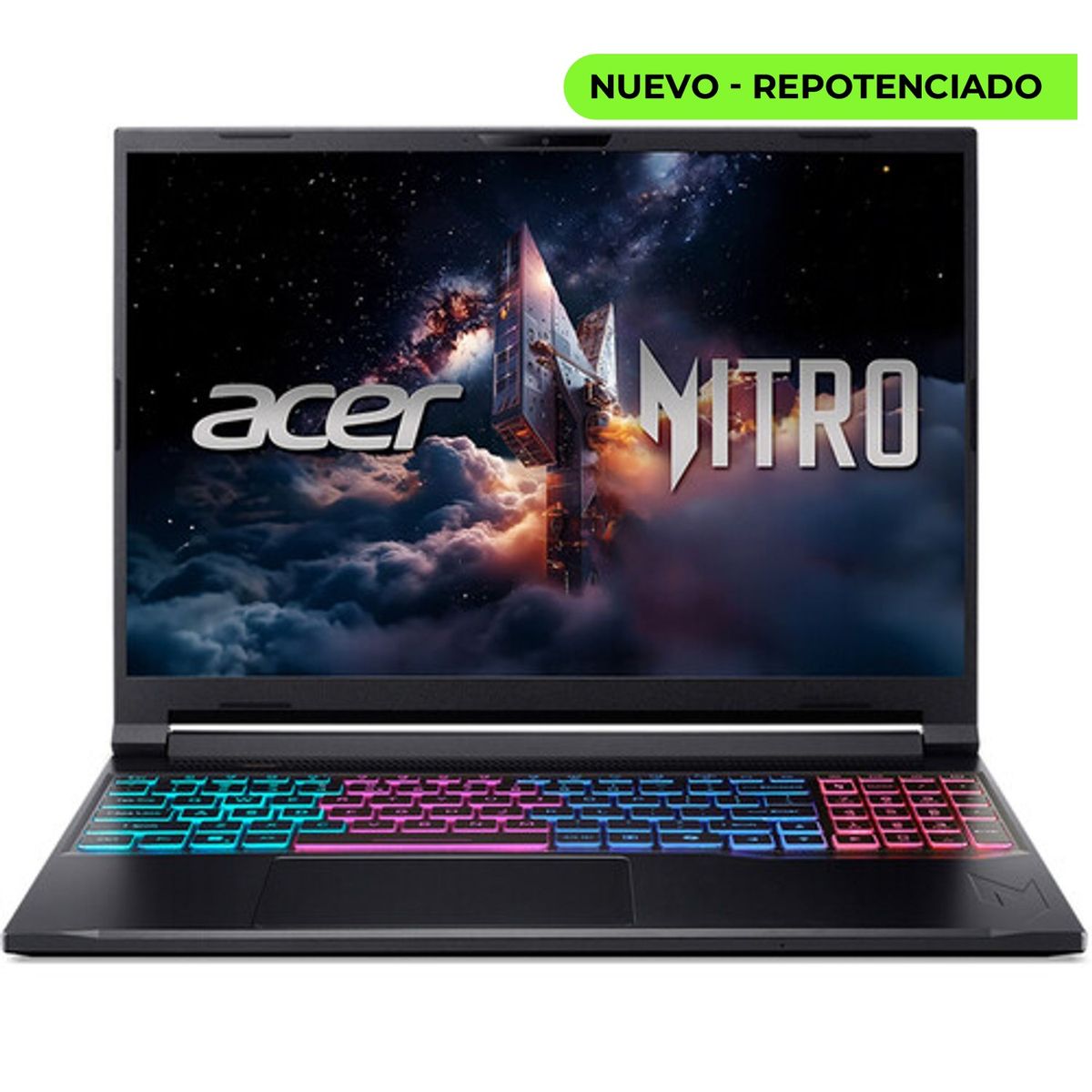 ACER - PORTATIL ACER NITRO V 16S AI RYZEN 7 260 SSD 2TB RAM 64GB RTX 5060 8GB