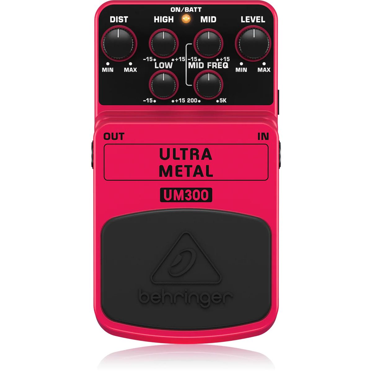 BEHRINGER - Pedal de Distorsión Metal para Guitarra Eléctrica BEHRINGER UM300 Ultra Metal