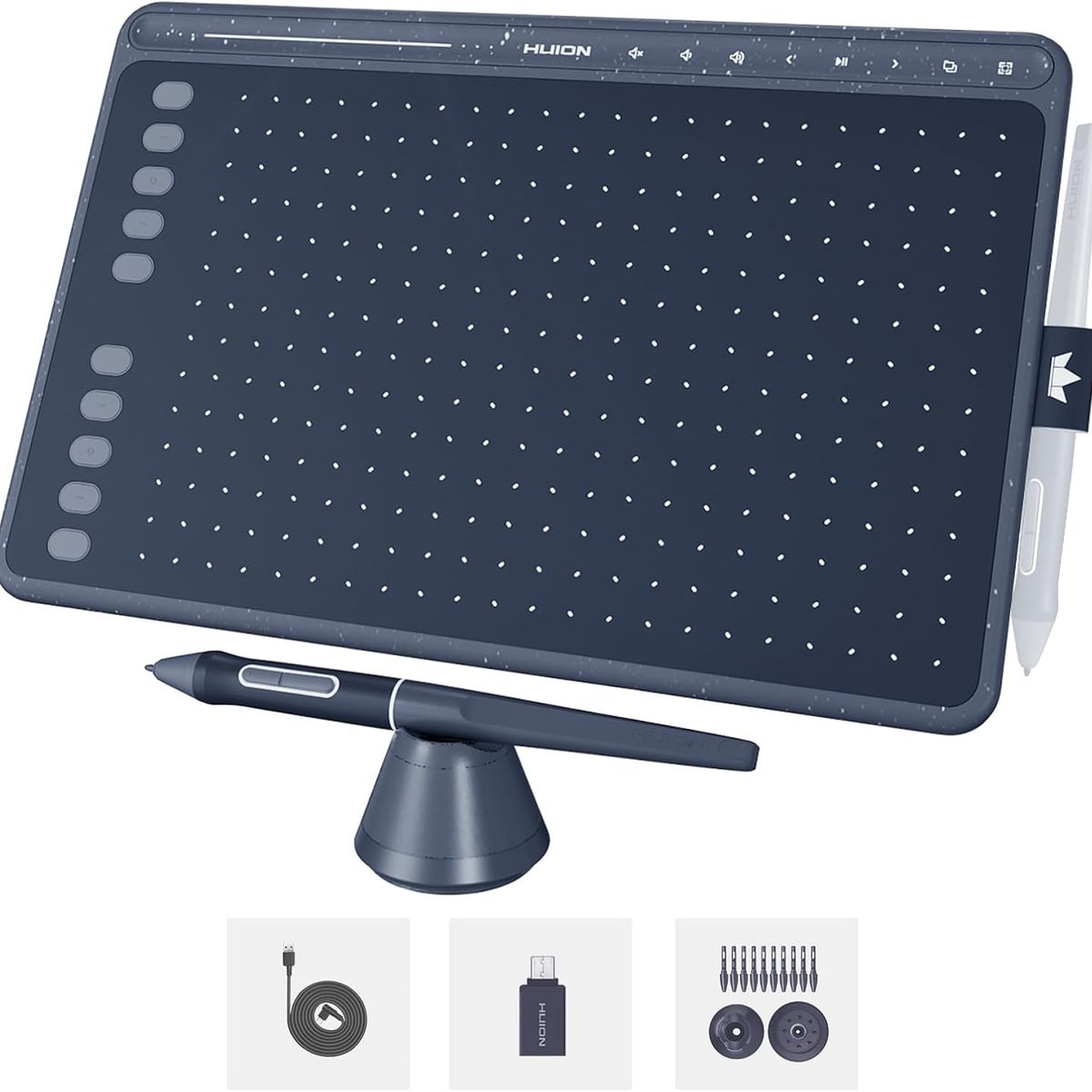 HUION - Tableta Gráfica HUION HS611 10x6" con 8192 Niveles Presión y Android