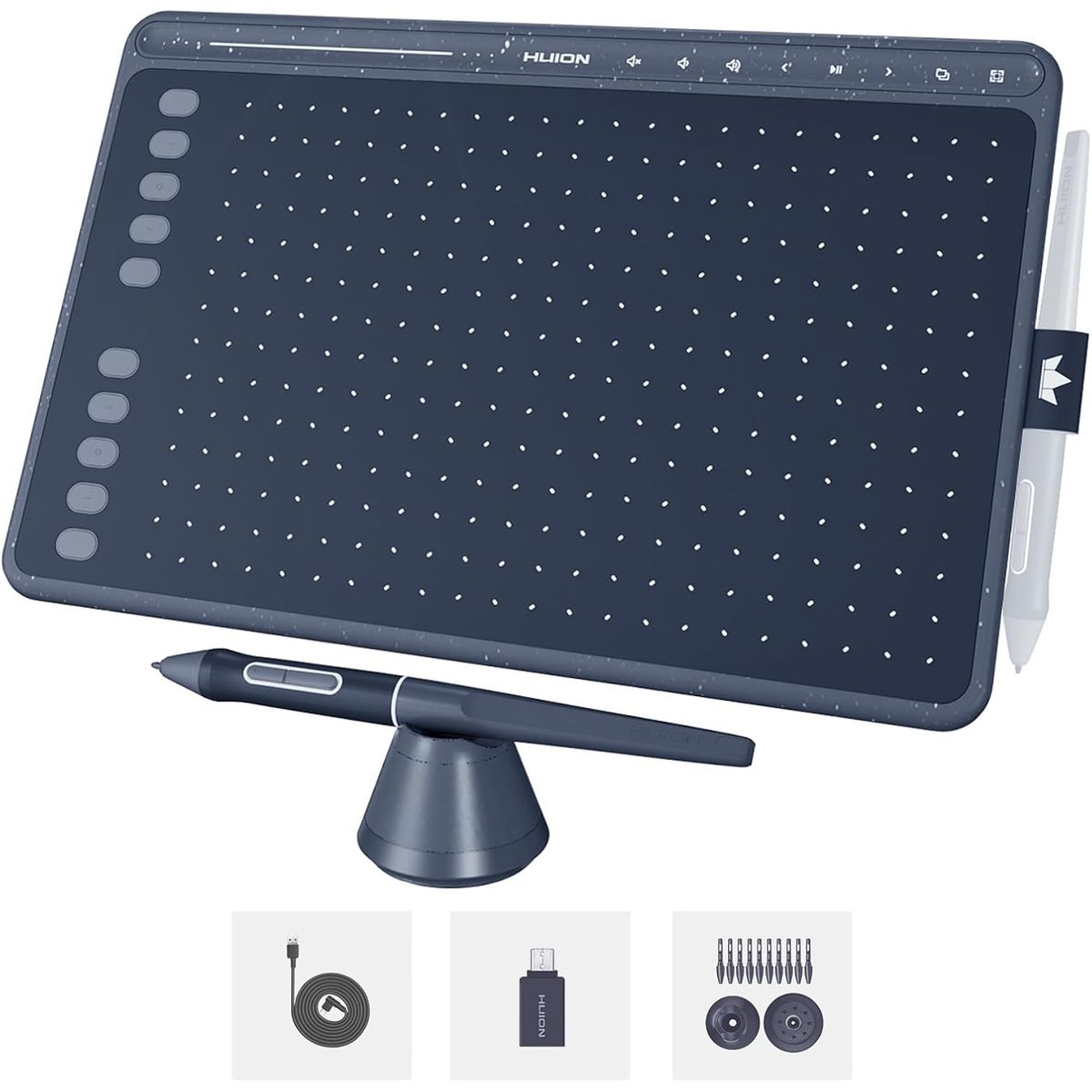 HUION - Tableta Gráfica HUION HS611 10x6" con 8192 Niveles Presión y Android