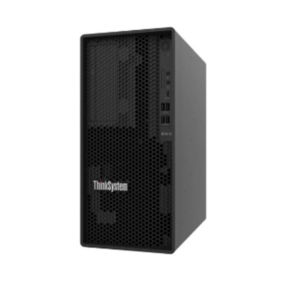 Lenovo - Servidor LENOVO ThinkSystem ST45 V3, AMD EPYC 4124P 4C/8 hilos 3.8GHz/5.1GHz, DDR5 16GB, HDD 2TB 