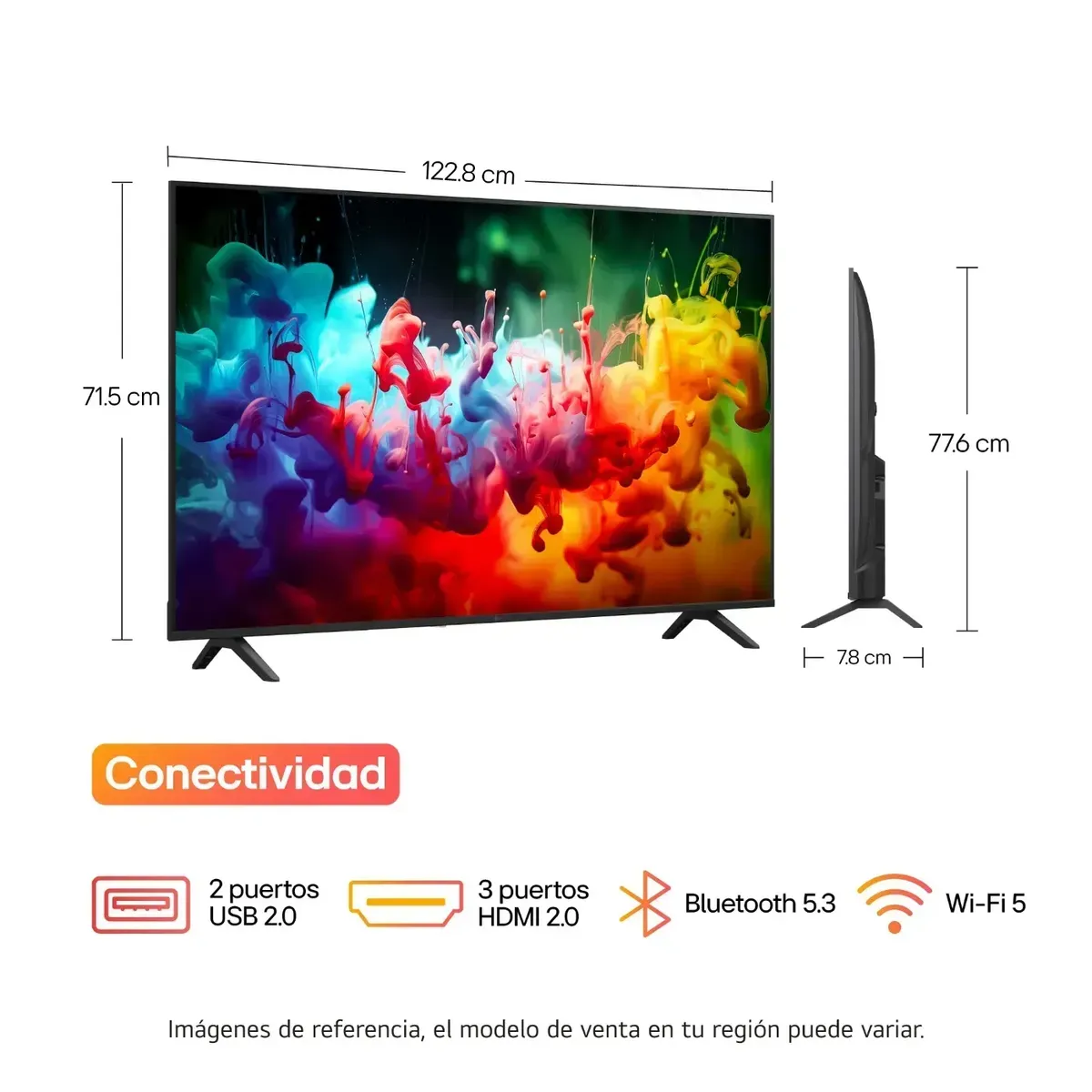 LG - Televisor LG 55 Pulgadas Qned Smart Tv Negro