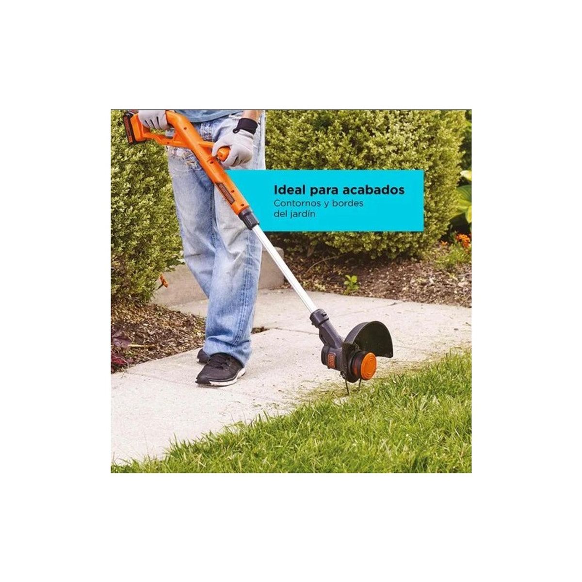 BLACK+DECKER - GUADAÑA Y SOPLADORA INALAMBRICA 20 VOL BLACK+DECKER BCK279D1
