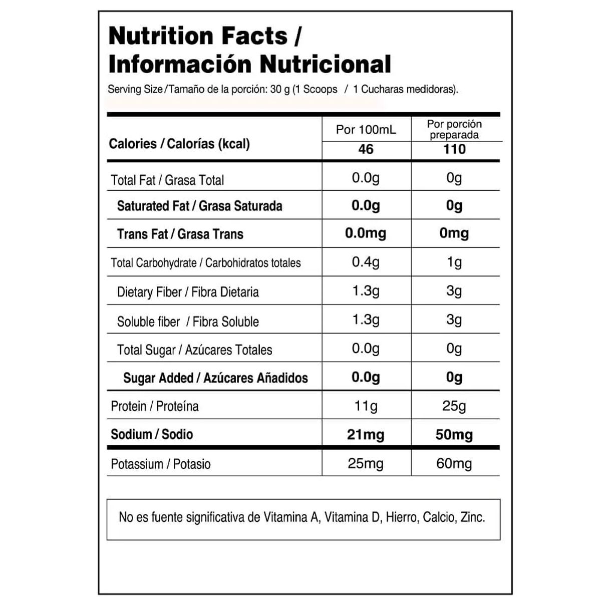 VITANAS - Proteína Isolada Res Pro Beef Isolate Vitanas 5lb Vainilla Sin Lácteos
