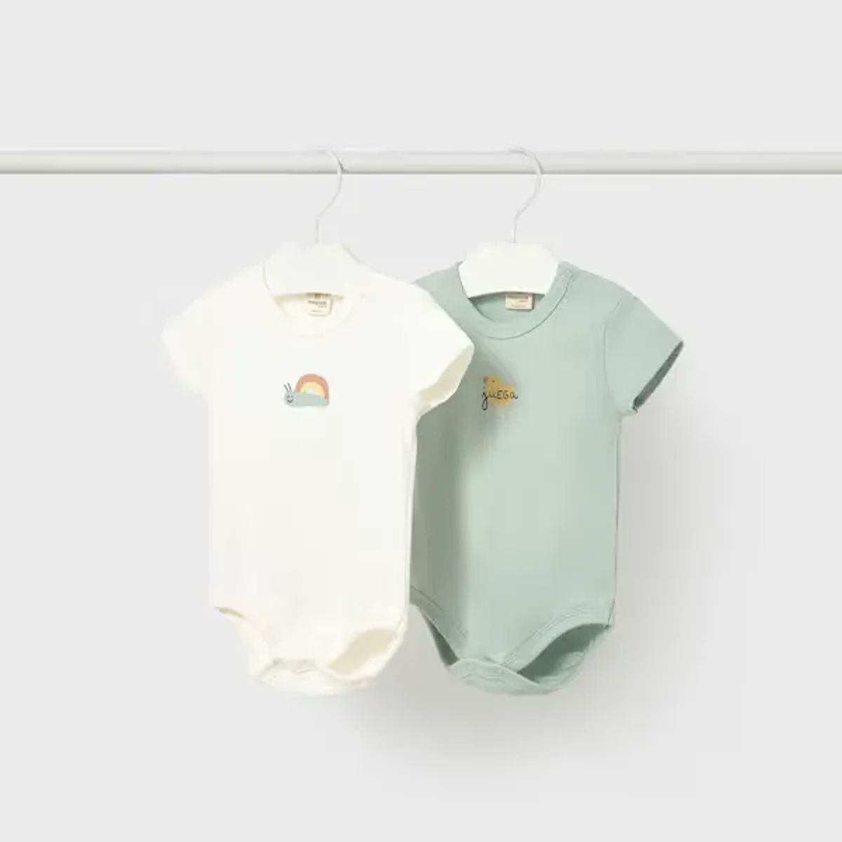 MAYORAL - Set 2 Bodys Estampado Caracol Mayoral