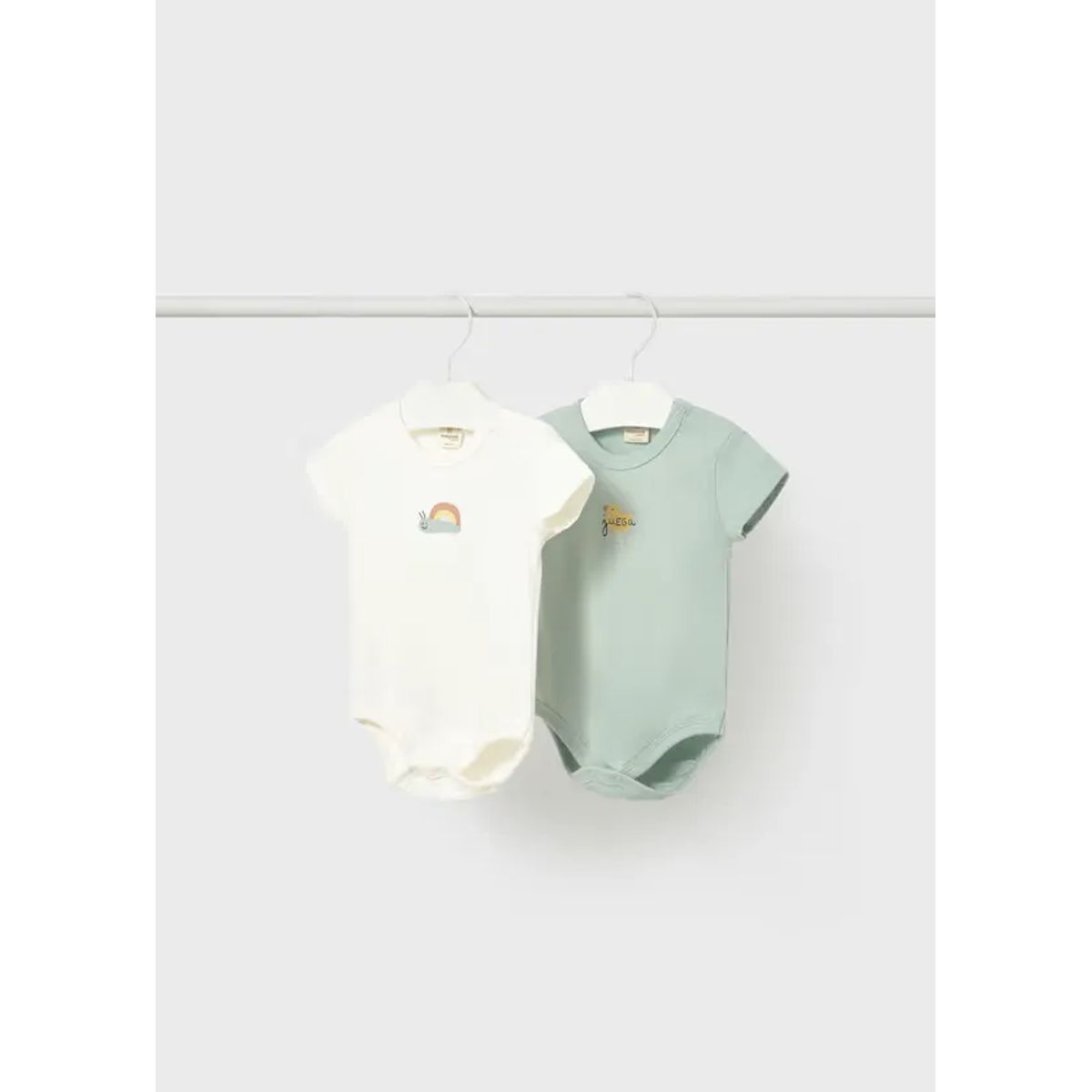 MAYORAL - Set 2 Bodys Estampado Caracol Mayoral