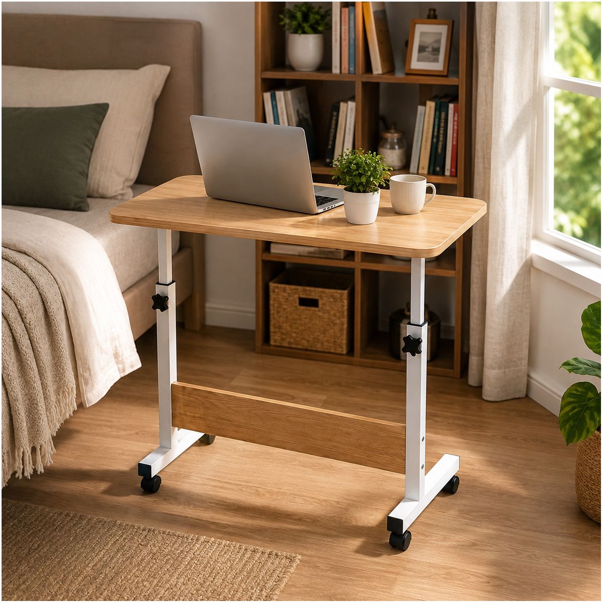 ONE PIXEL - Mesa Portatil Multifuncional Escritorio Ajustable Para Sofa o Cama Teletrabajo