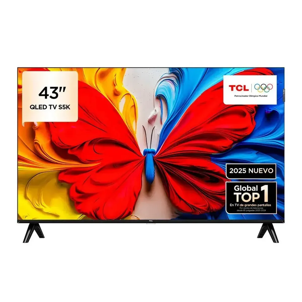 TCL - TV TCL 43 Pulgadas S5K FHD QLED Smart TV
