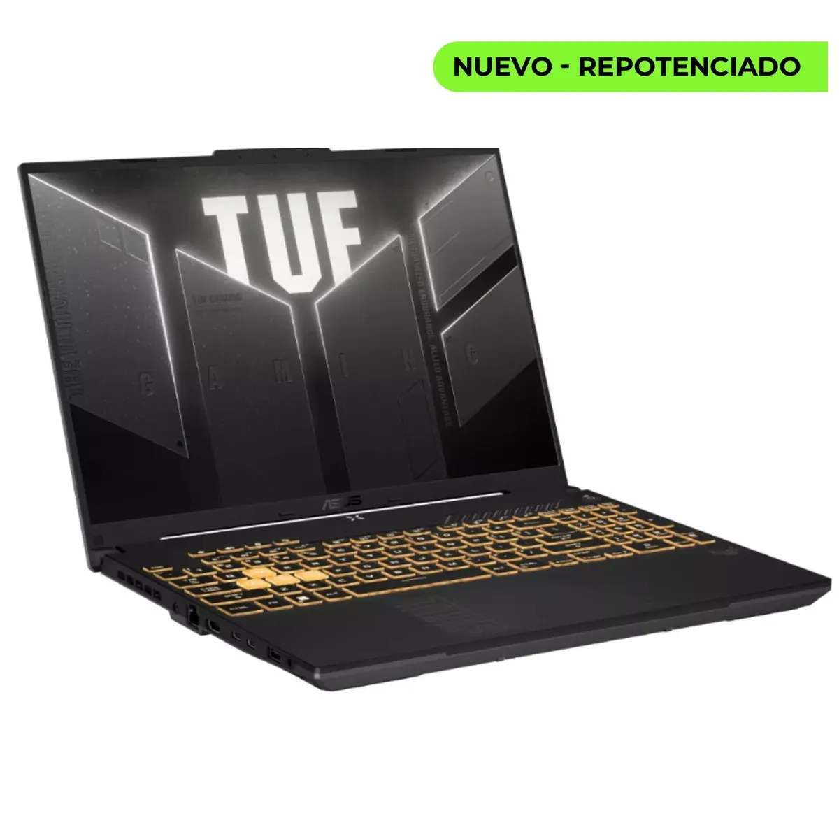 ASUS - Portatil Gamer Latino Asus TUF A16  Ryzen 7 170 24GB SSD 2TB RTX 4050 6GB Pantalla 16" WUXGA 144Hz