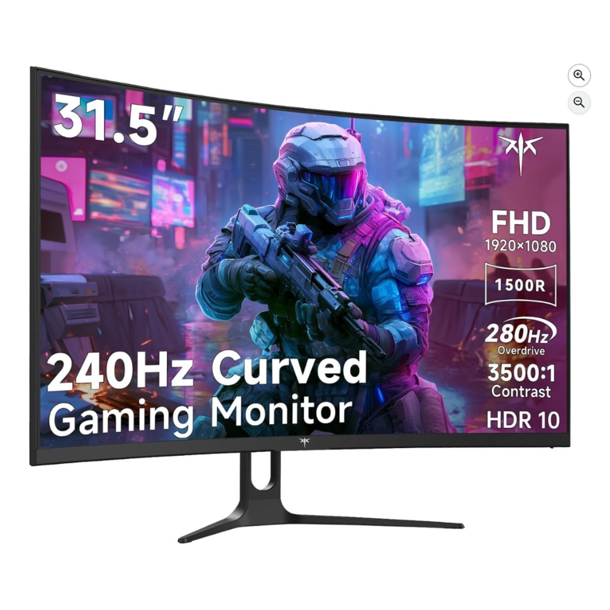 KTC - Monitor Gamer Curvo Ktc 32 pulgadas 280hz