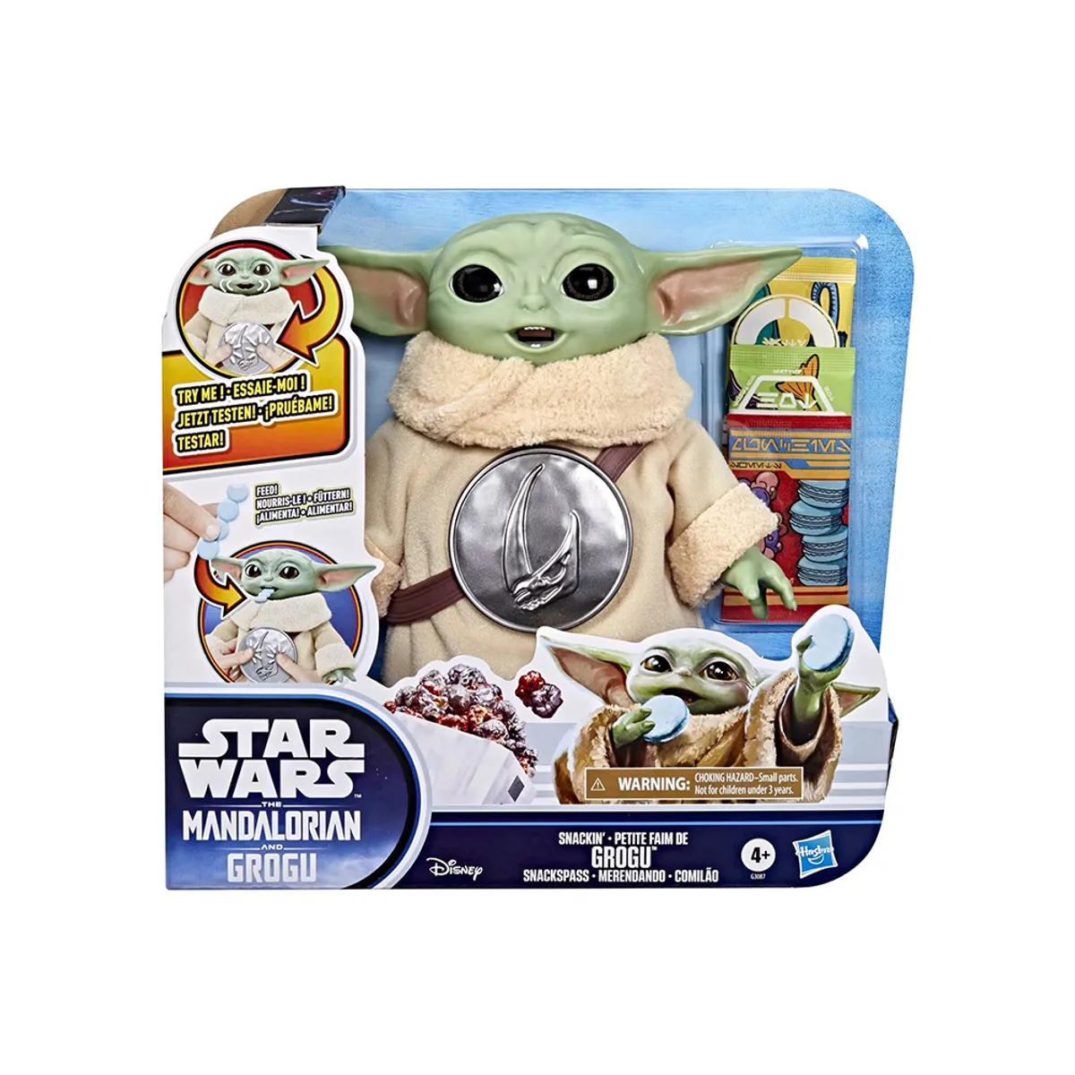 HASBRO - Figura Star Wars Snackin Grogu Hasbro