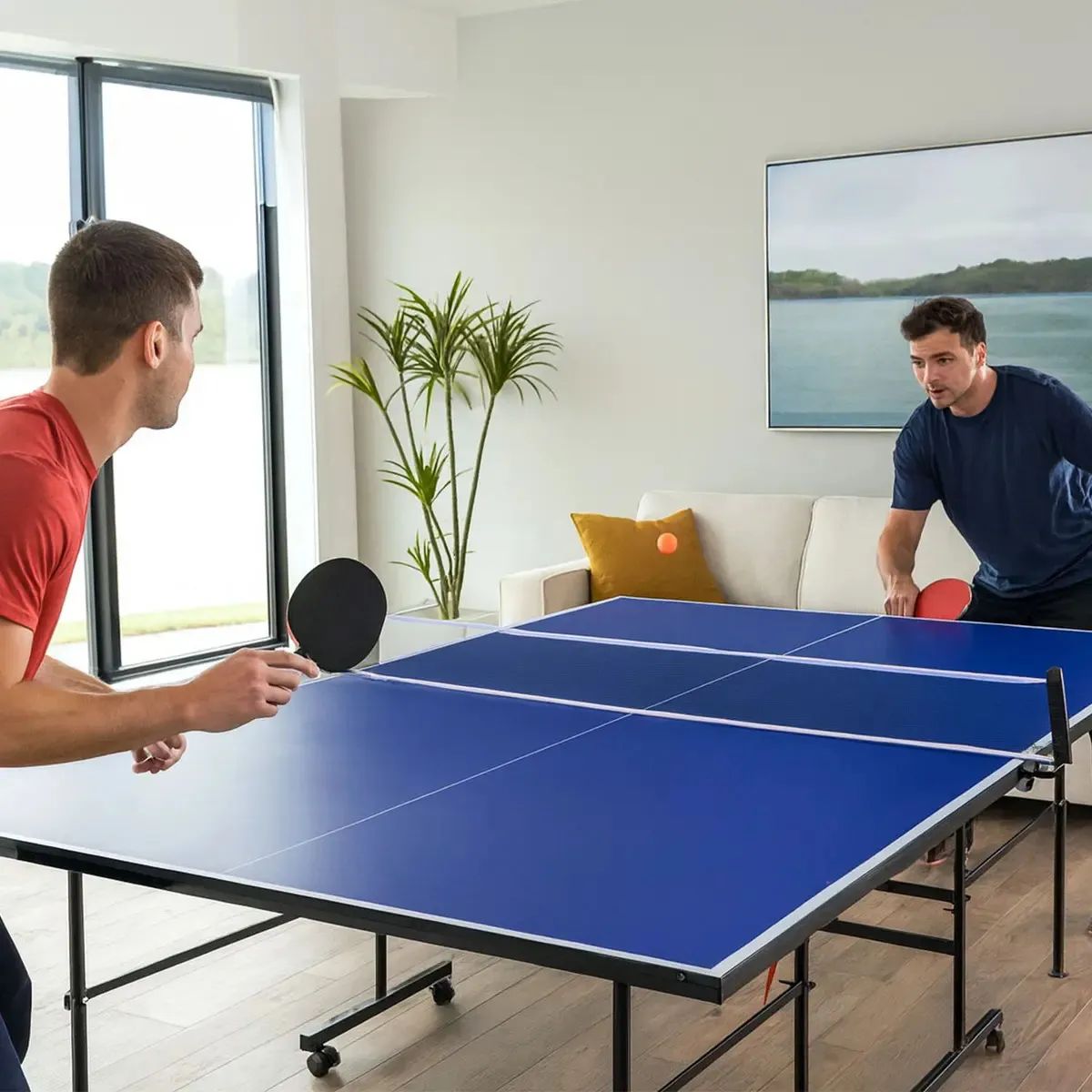 CENTURFIT - Mesa Ping Pong Plegable Profesional Centurfit 275x153x75 Cm