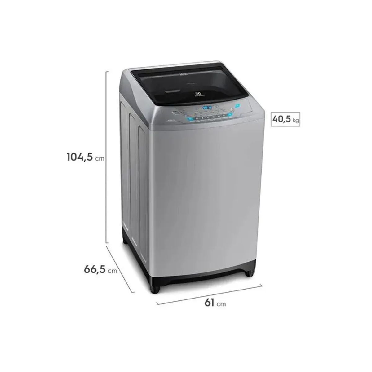 ELECTROLUX - Lavadora Electrolux Carga Superior 16 Kg EWIX16F3ESG Gris
