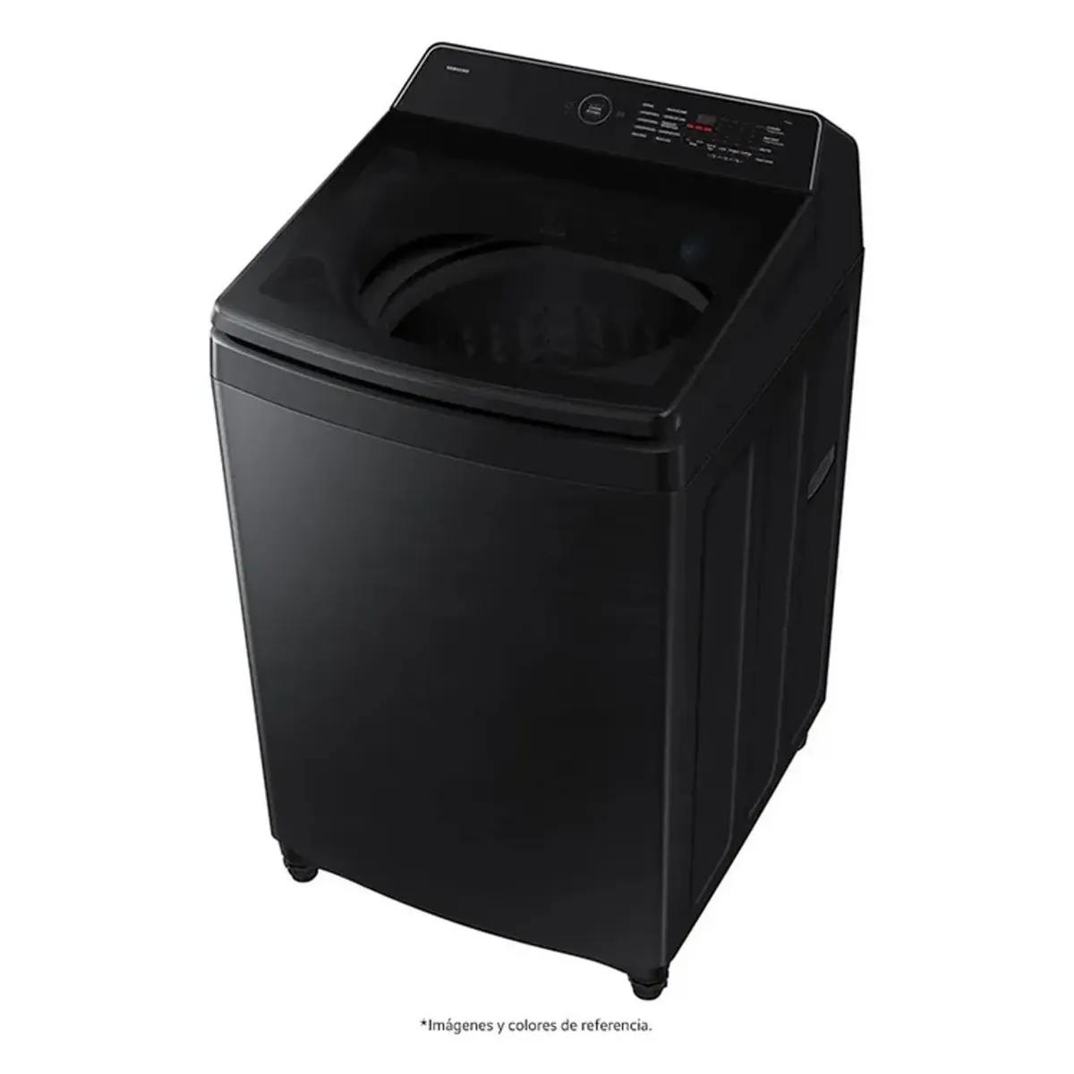 SAMSUNG - Lavadora Samsung Bespoke Carga Superior Ai Wash 17 Kg WA80F17S8BCO Negra