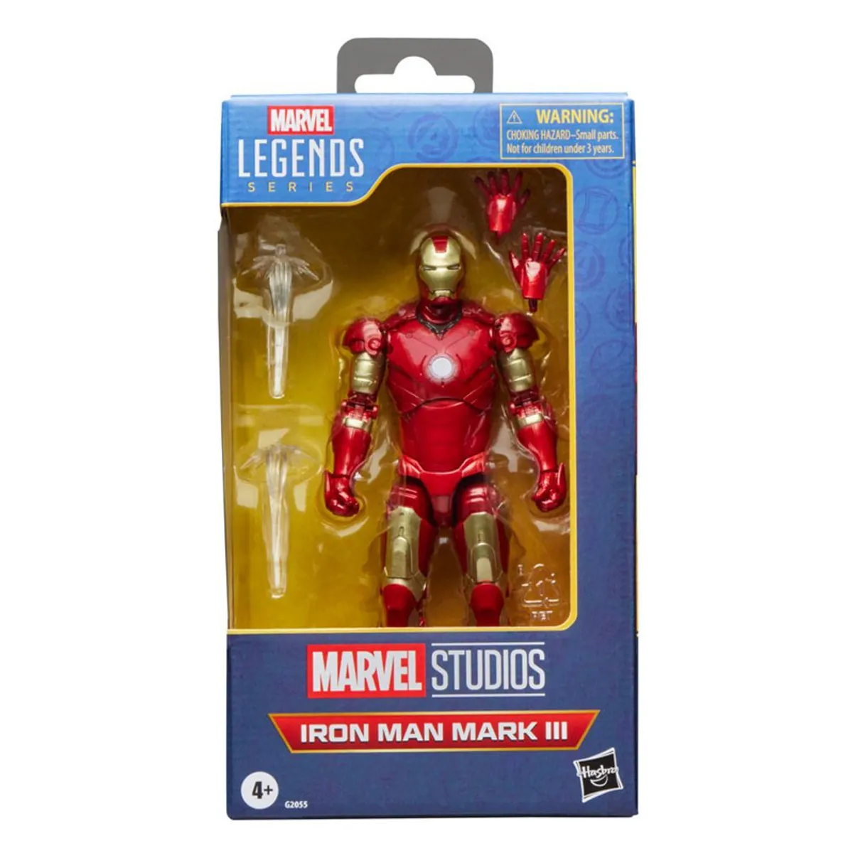 MARVEL - Figura Iron Man Mark III Marvel Legend Series La Película