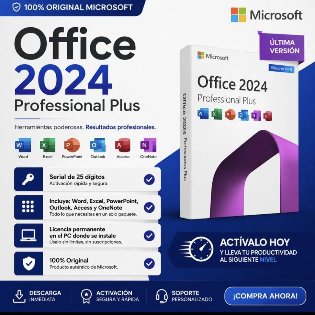 MICROSOFT - OFFICE 2024 PROFESSIONAL PLUS LTSC