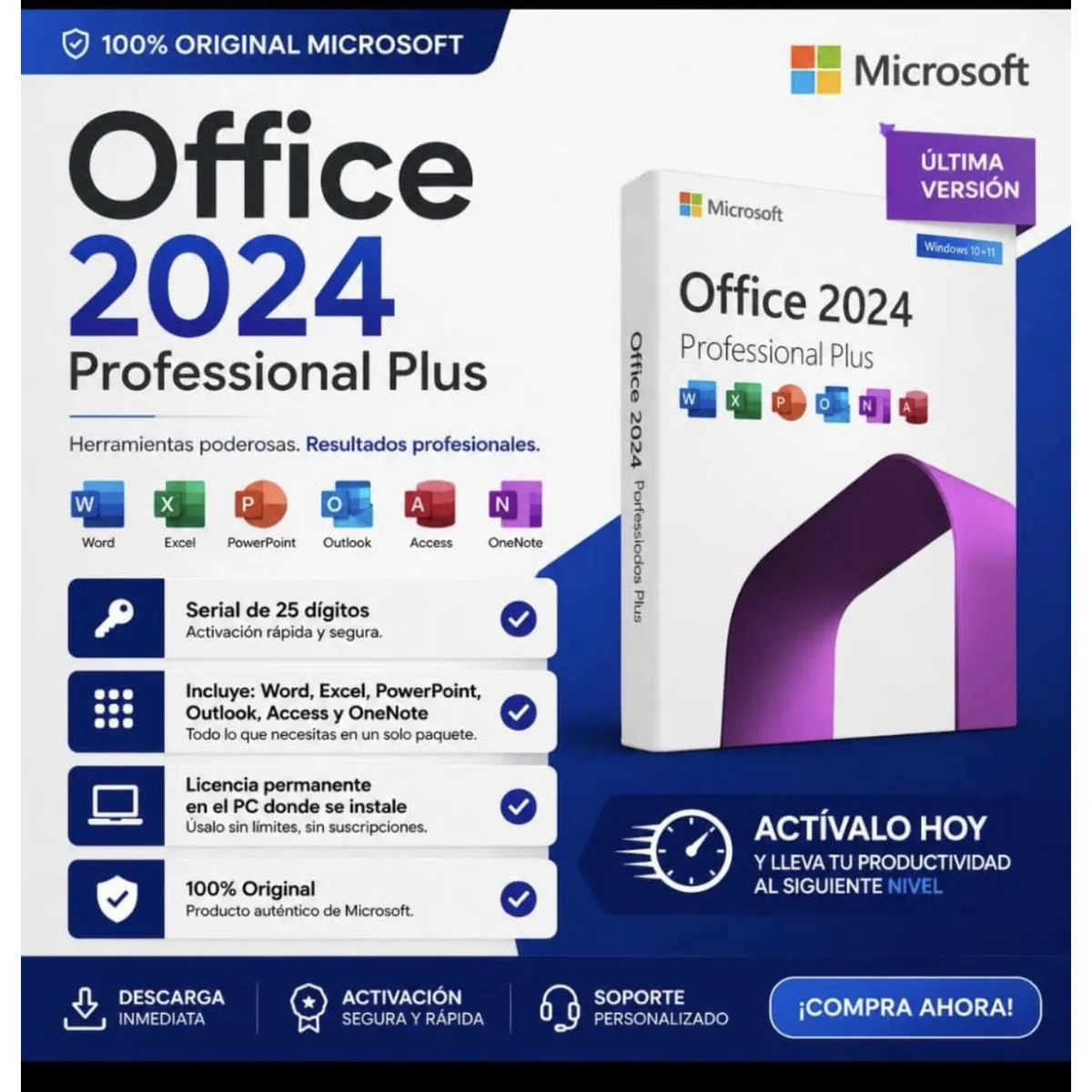 MICROSOFT - OFFICE 2024 PROFESSIONAL PLUS LTSC