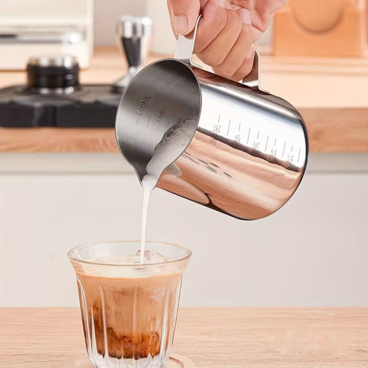 TRIPLE CLEAN - Jarra De Acero Inoxidable Barista 550 Ml