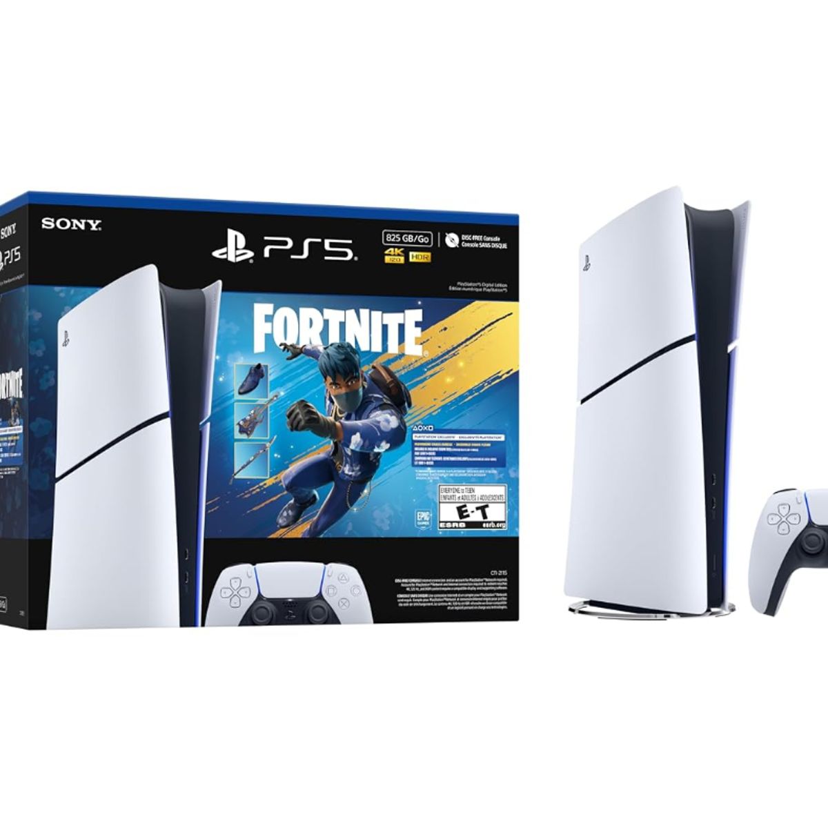 SONY - Playstation 5 Slim Digital Edition Fortnite