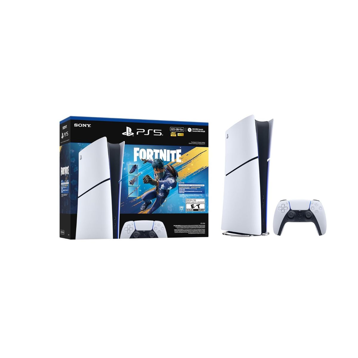 SONY - Playstation 5 Slim Digital Edition Fortnite