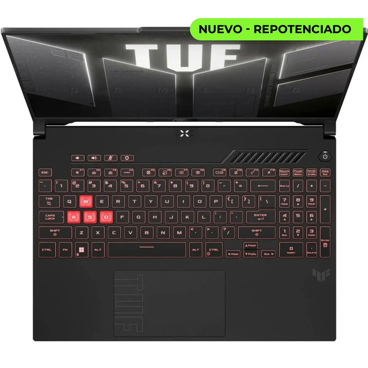 ASUS - Portátil ASUS TUF A16 - RYZEN 7 170 - 64GB RAM - 2TB SSD - RTX 4050 6GB - 16" WUXGA - GRAY - GAMER