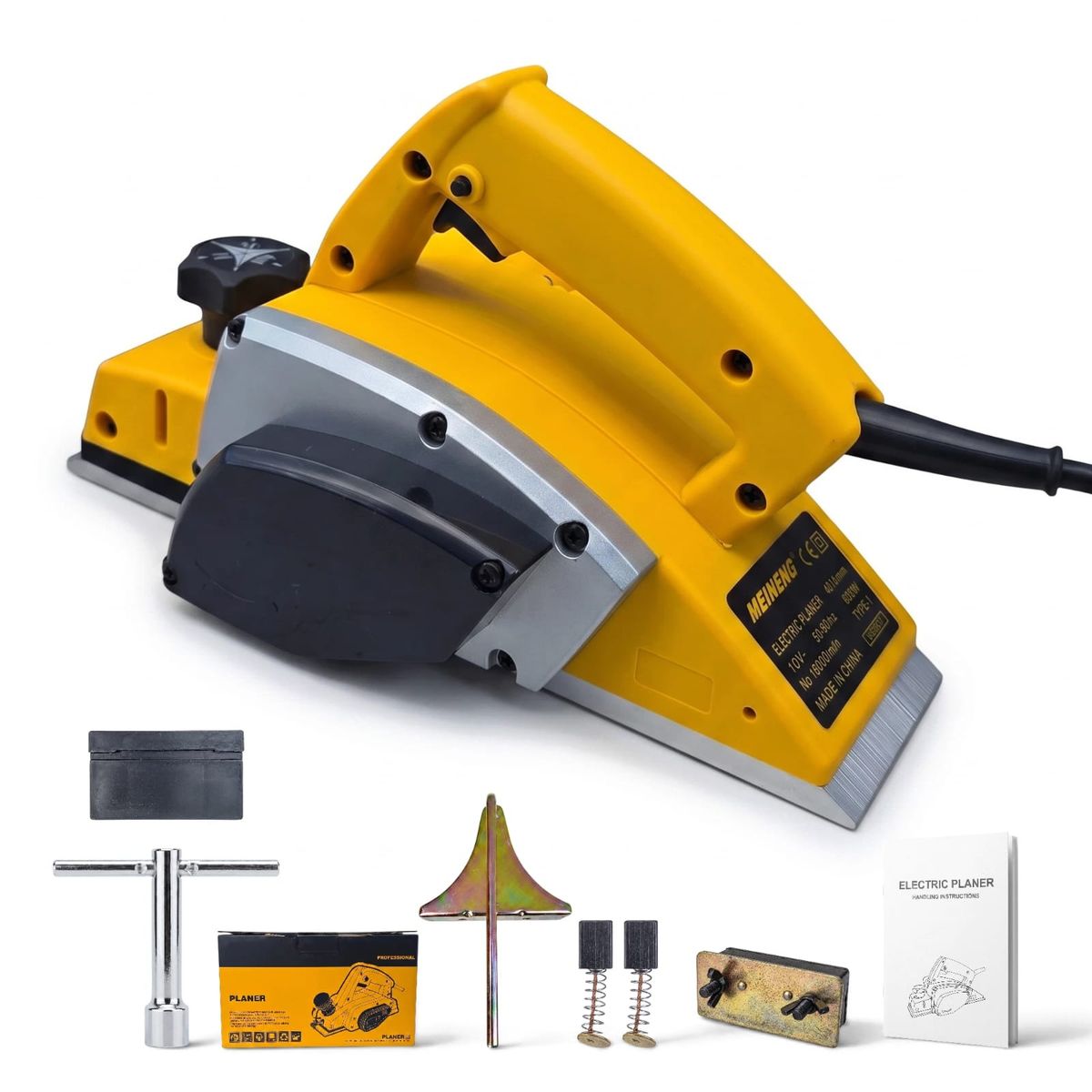MEINENG - Cepillo Eléctrico Profesional Para Madera Carpintería Oferta