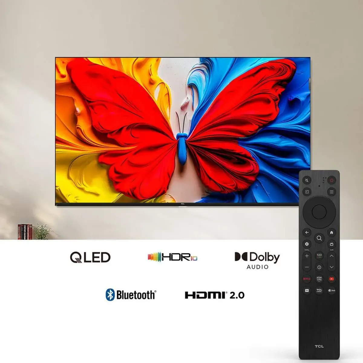 TCL - Televisor TCL 55" V6C LED 4K Smart TV Google Negro