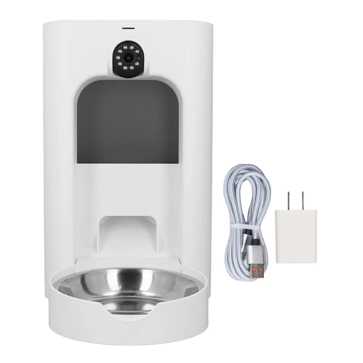 GENERAL - Comedero Automatico Para Mascotas Dispensador Inteligente Camara Sensor Movimiento WS-23
