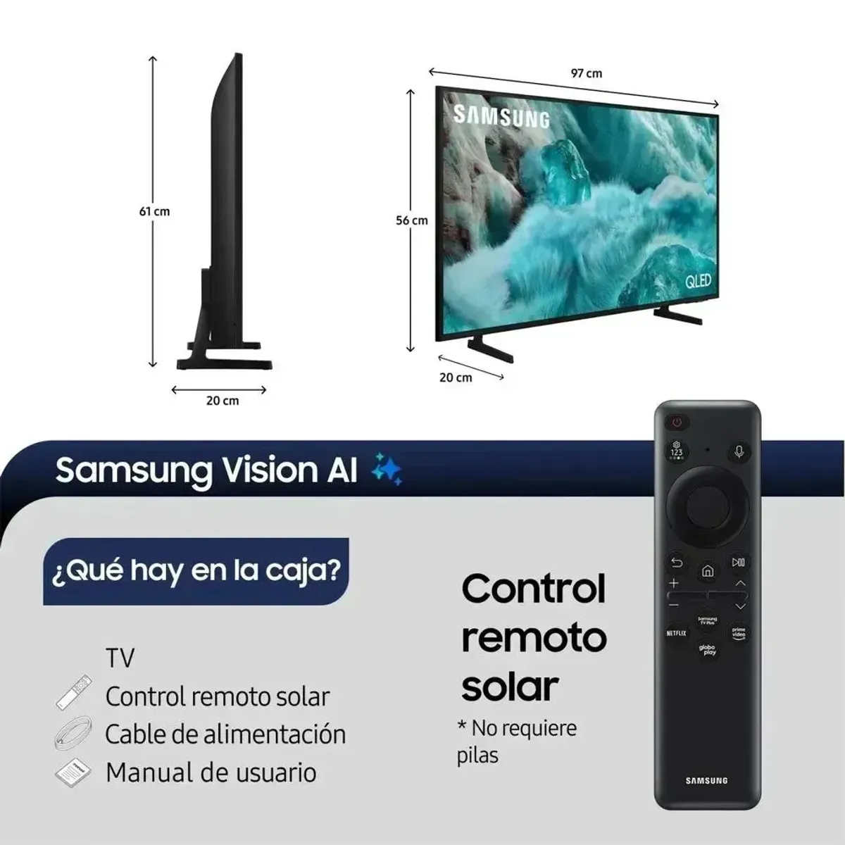 SAMSUNG - COMBO SAMSUNG TV QN43Q7FAAKXLZ + BARRA DE SONIDO HW-B400FZL