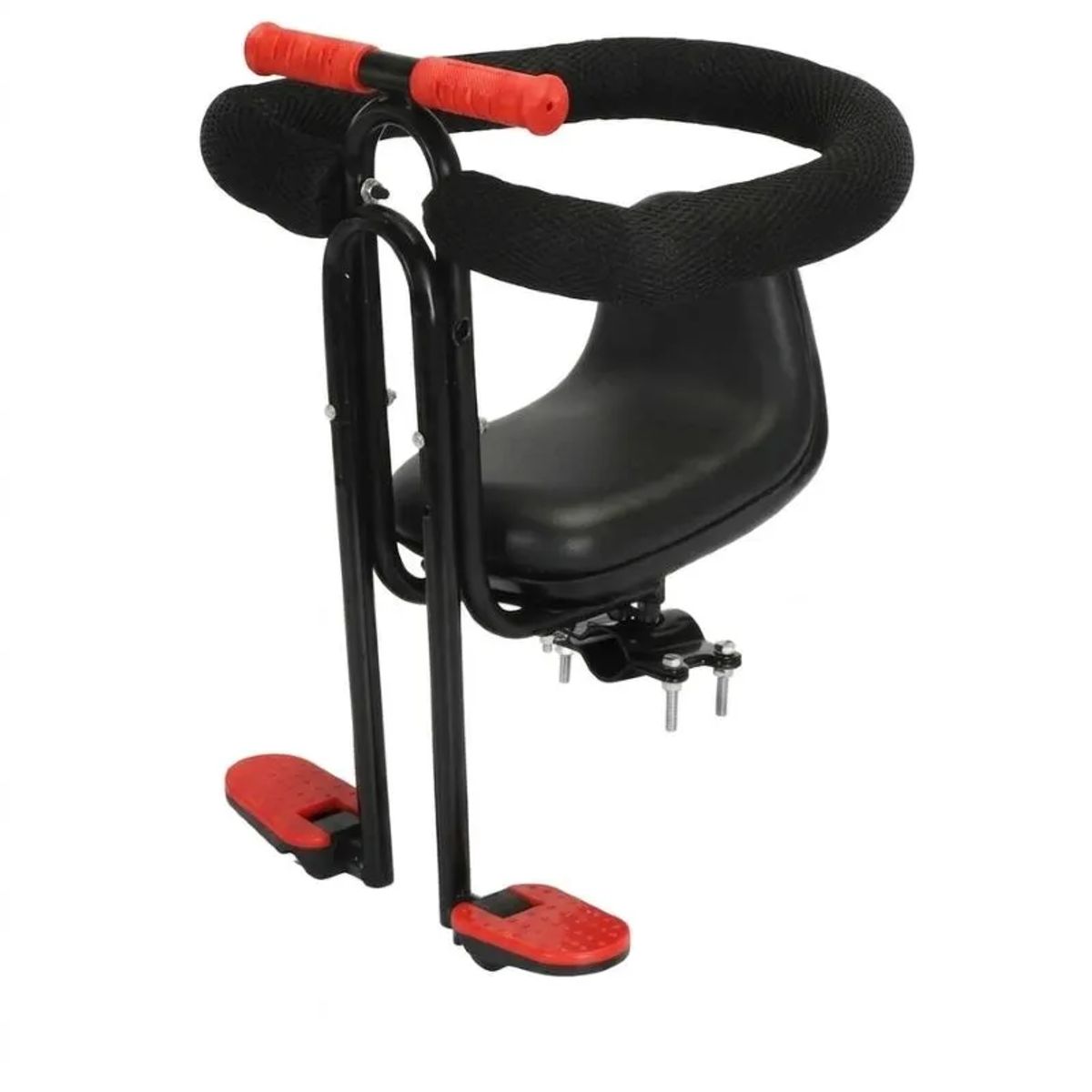 ZHOPI CO - Silla Para Bicicleta Infantil Delantera Con Baranda Y Reposapies