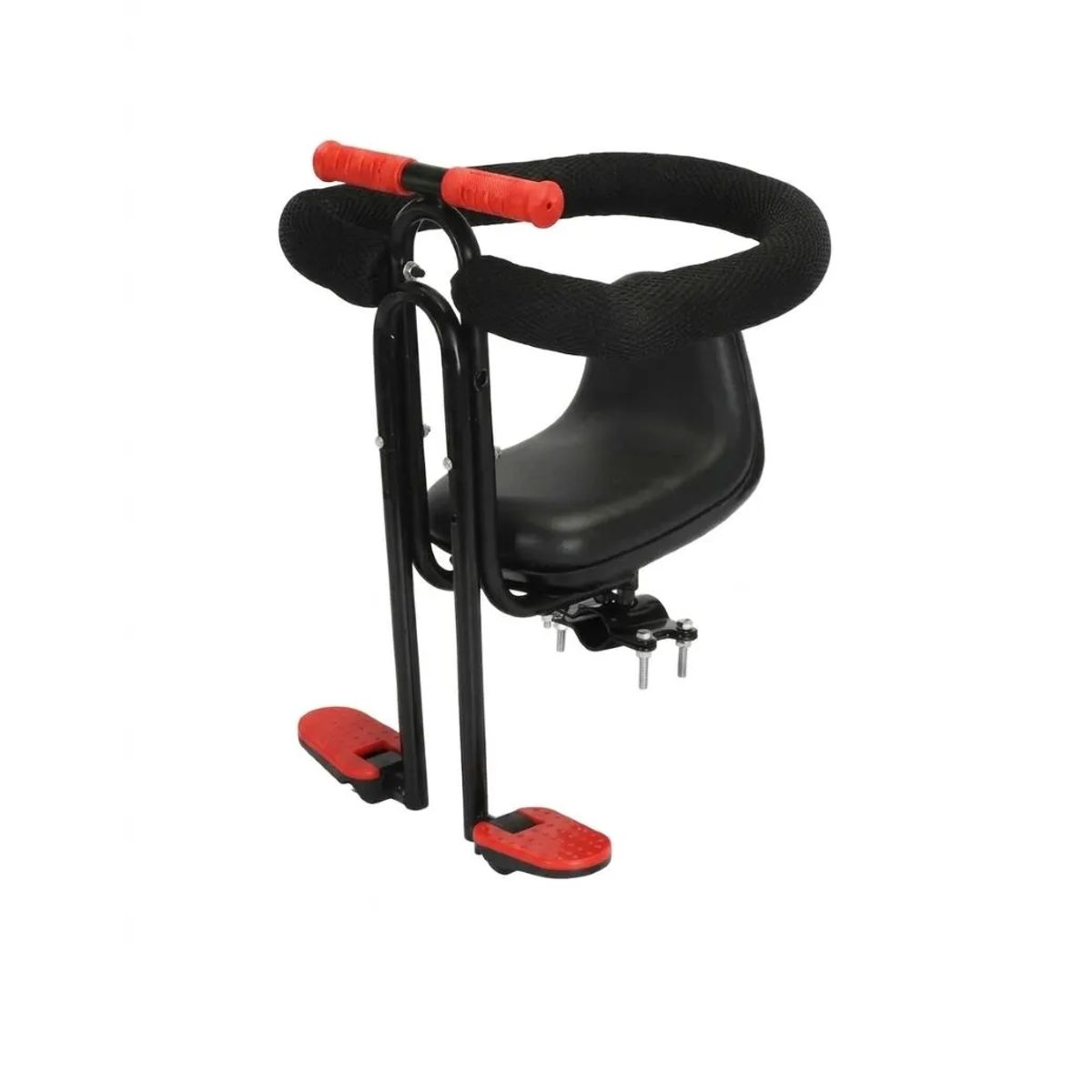 ZHOPI CO - Silla Para Bicicleta Infantil Delantera Con Baranda Y Reposapies