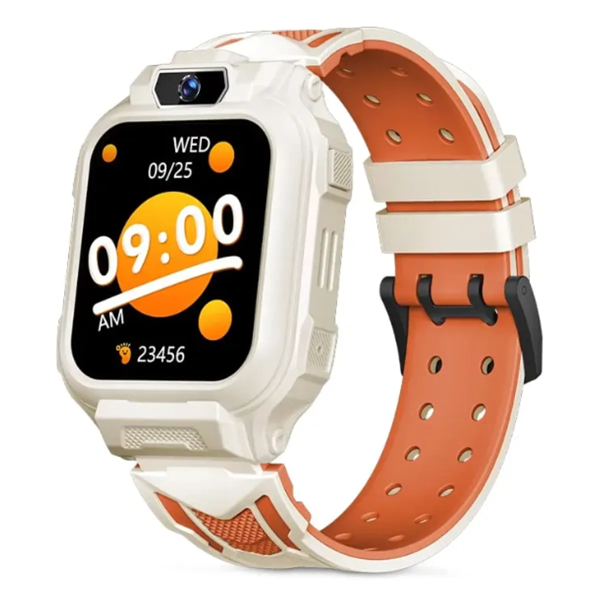 MOBULA - Reloj Inteligente Niños Smartwatch AuraFit Mobulaa KIDS1 4G GPS SIM Videollamadas Cámara IP68